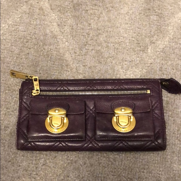 Marc Jacobs zipper wallet with 2 front pockets - Picture 1 of 8